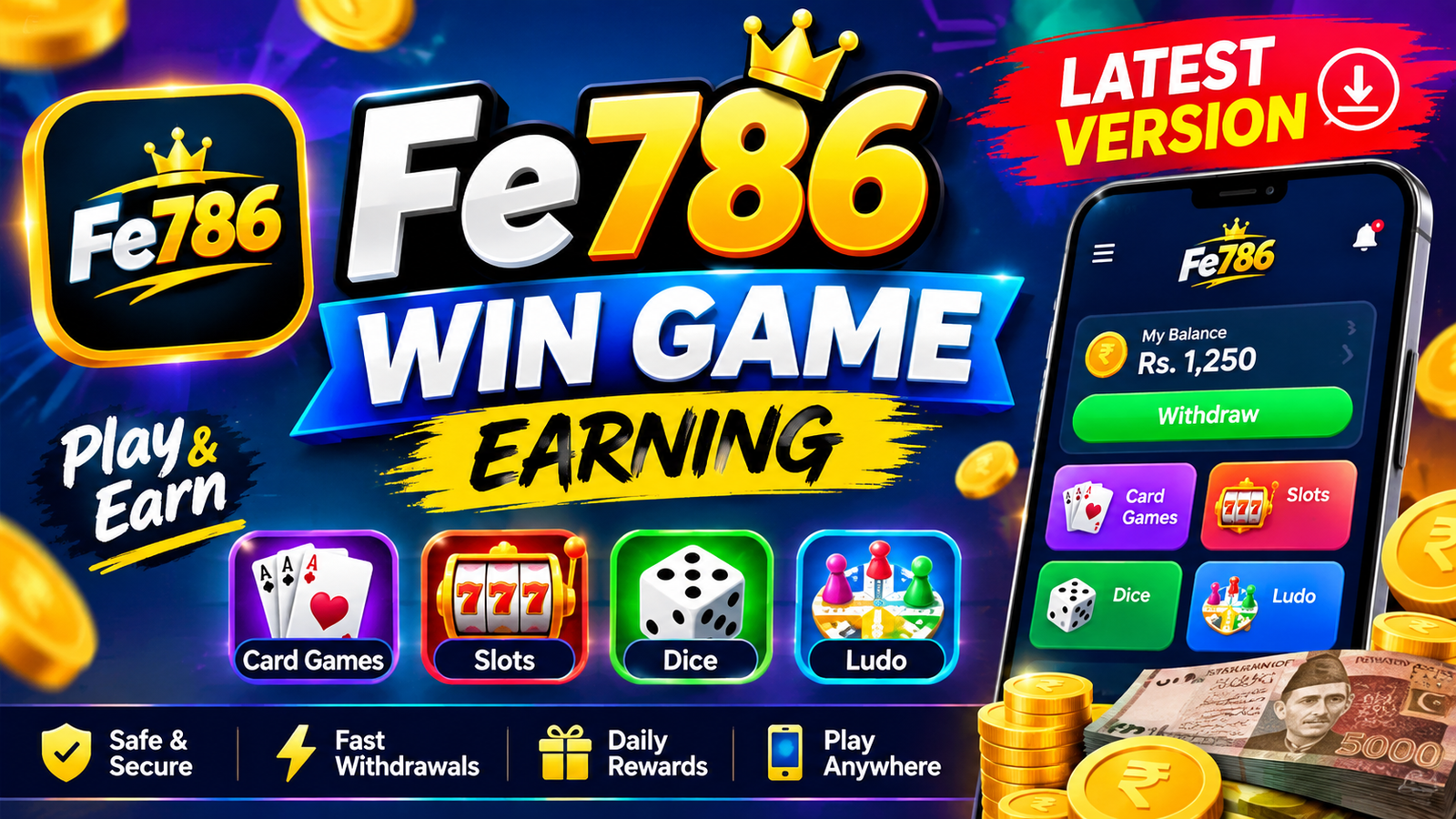 Fe786 win game mod apk
